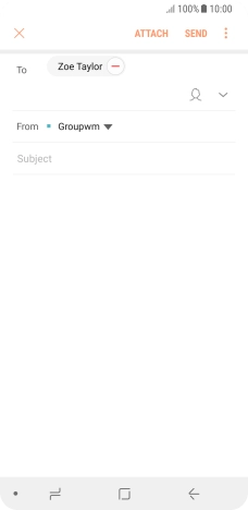 Press Subject and key in the required subject.