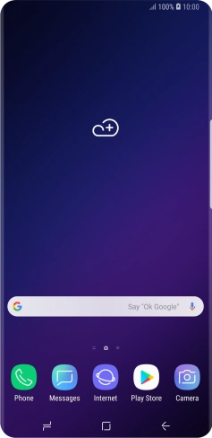 When the battery charging icon is displayed, the battery is charging.