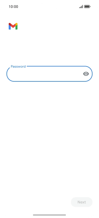 Press the field below 