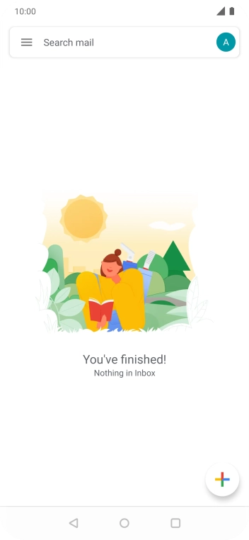 Press the user icon.