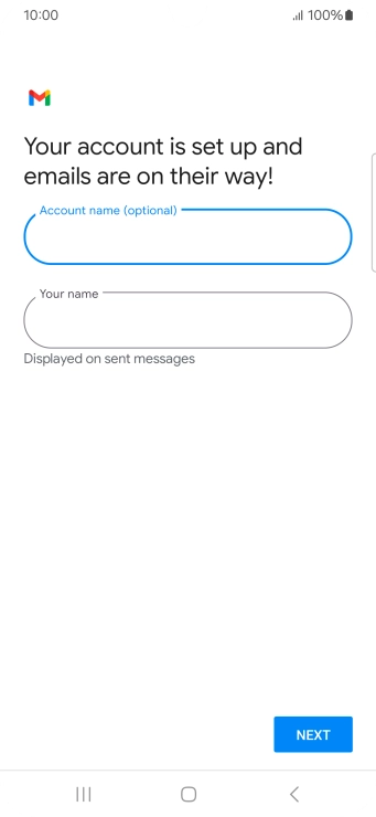 Press the field below 