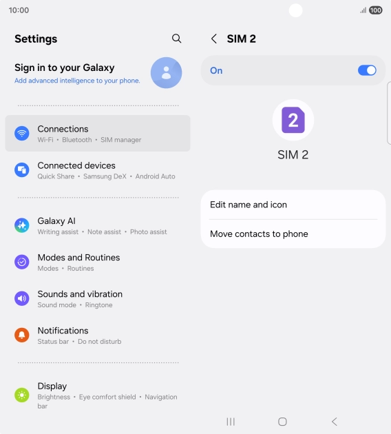 Press the indicator to turn use of price plan on or off.