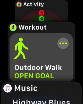 Press the Side button to open Dock.