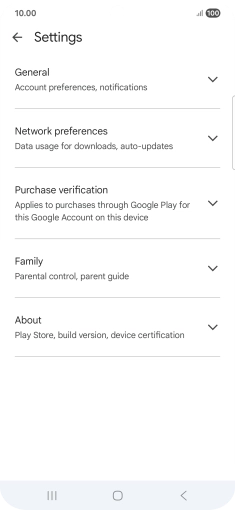 Press Network preferences.