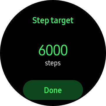 Turn the Rotating bezel right or left to select the required target.