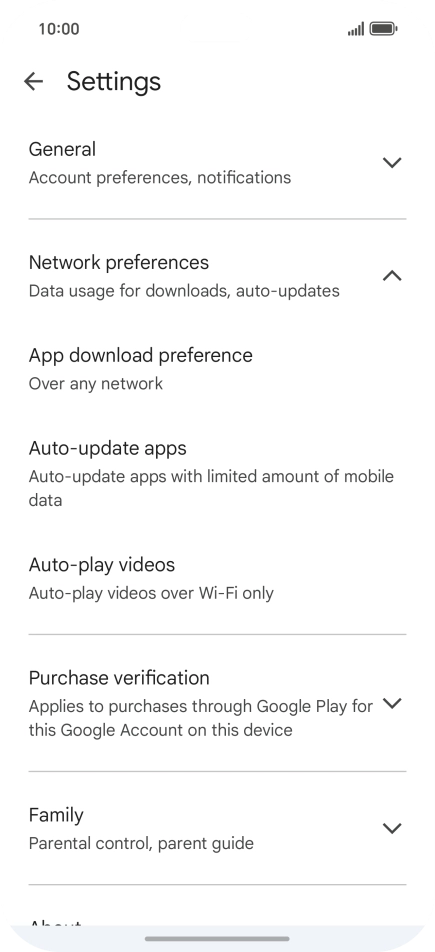 Press Auto-update apps.