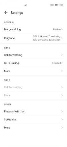 Press Wi-Fi Calling.
