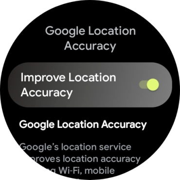 If you press the indicator next to 