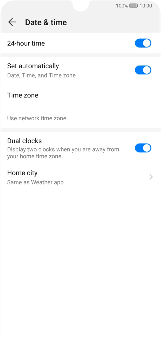 Slide your finger upwards starting from the bottom of the screen to return to the home screen.