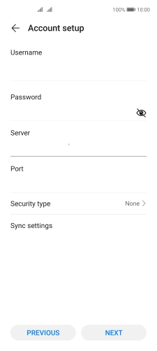 Press the field below 