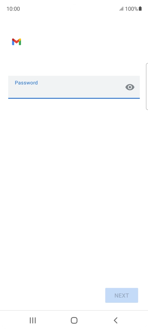 Press the field below 