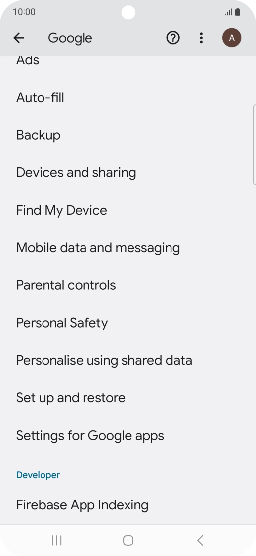 Press Find My Device.