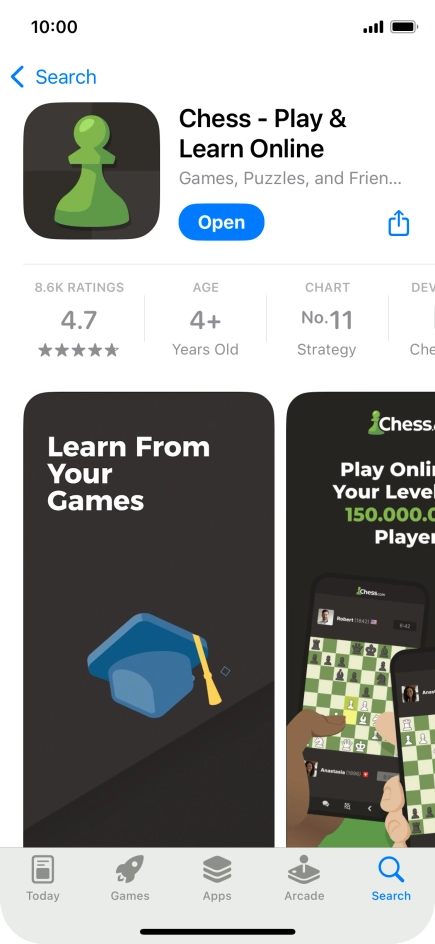 Slide your finger upwards starting from the bottom of the screen to return to the home screen.
