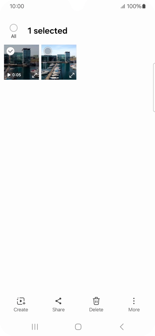 Press the field above 