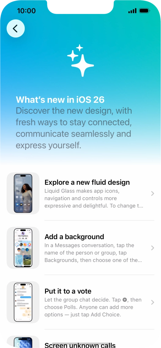 Slide your finger upwards starting from the bottom of the screen to return to the home screen.
