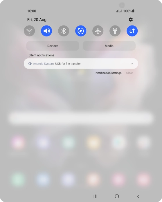 Press Android System.