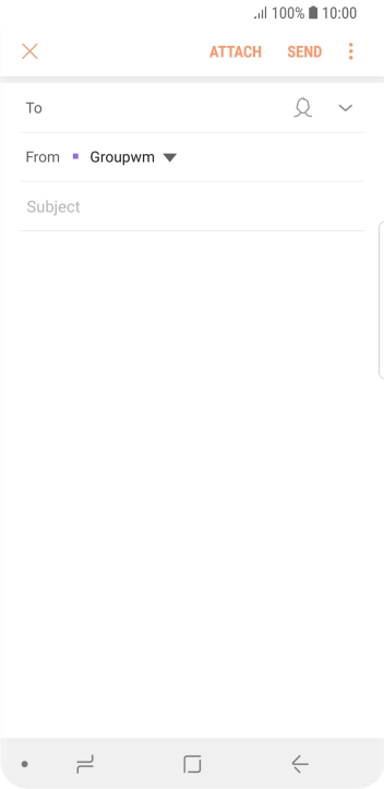 Press the field next to 