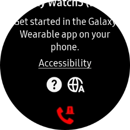 Press the language icon.