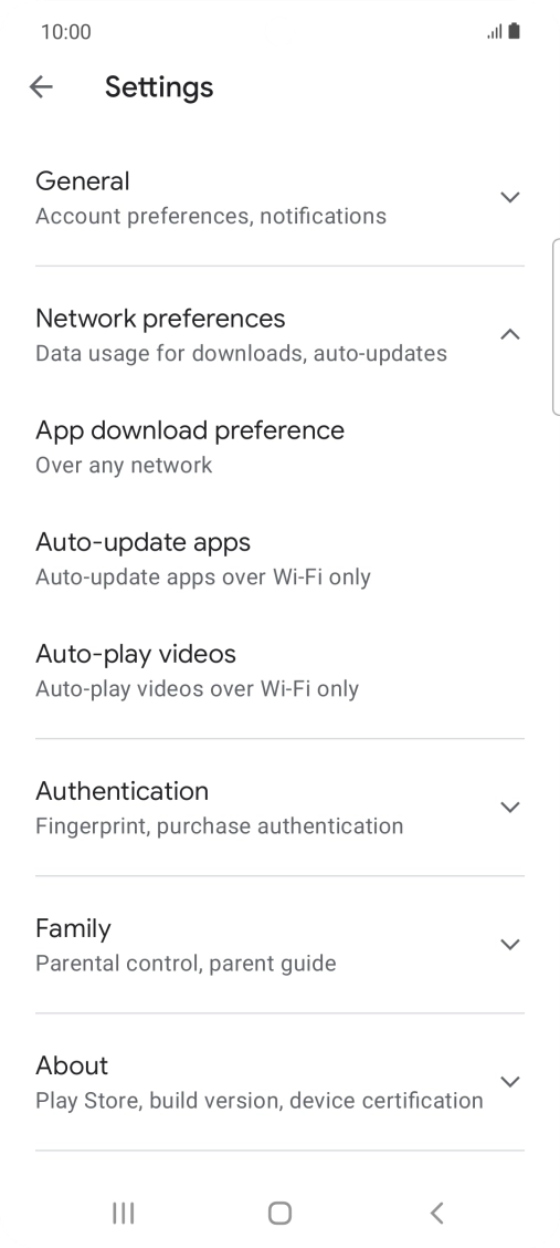 Press Auto-update apps.