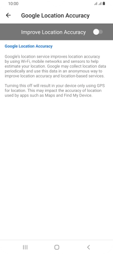 If you press the indicator next to 