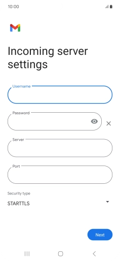 Press the field below 