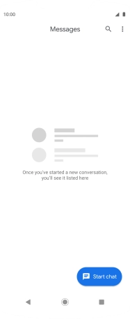 Press Start chat.