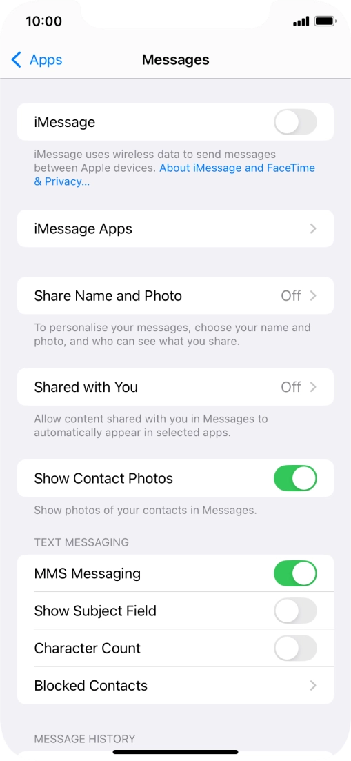Slide your finger upwards starting from the bottom of the screen to return to the home screen.