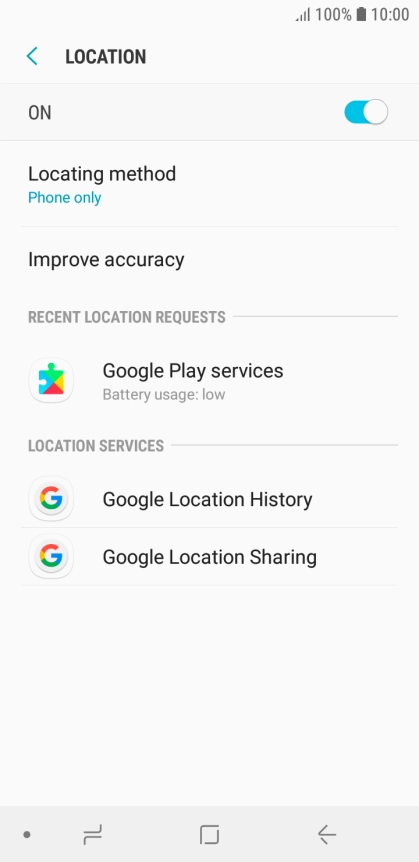 Press Locating method.