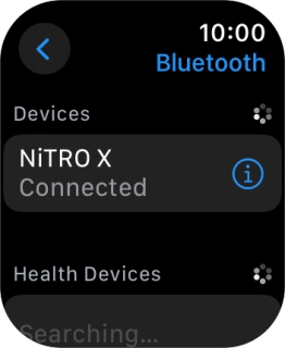 Press the Digital Crown to return to the home screen.