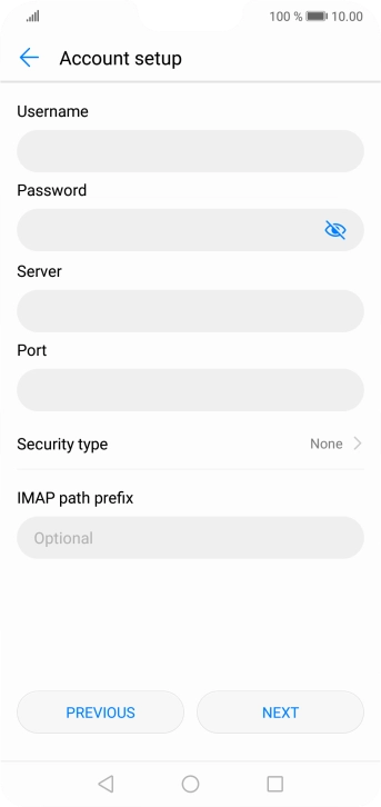 Press the field below 