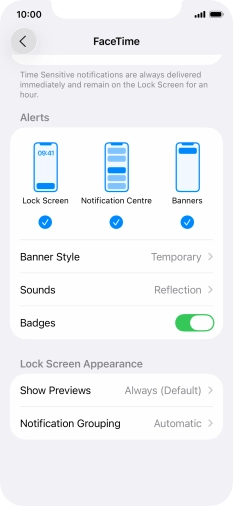 Press Notification Grouping.