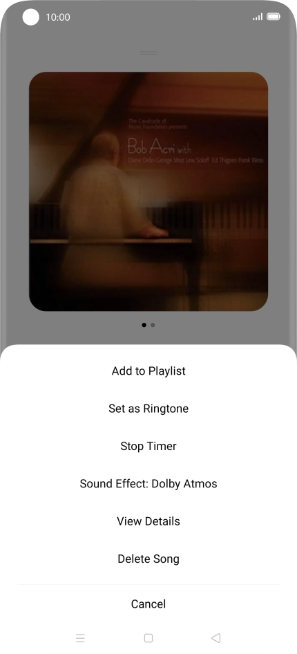Press Add to Playlist.