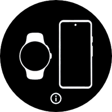 Press the information icon.