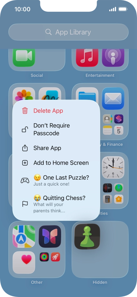 Press Don't Require Passcode.