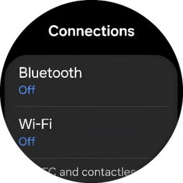 Press Bluetooth.