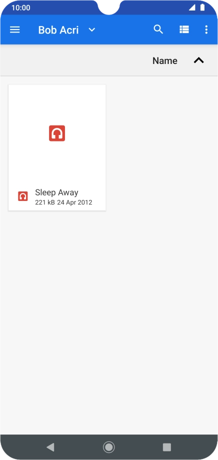 Press the required ring tone to add it to the list of ting tones.