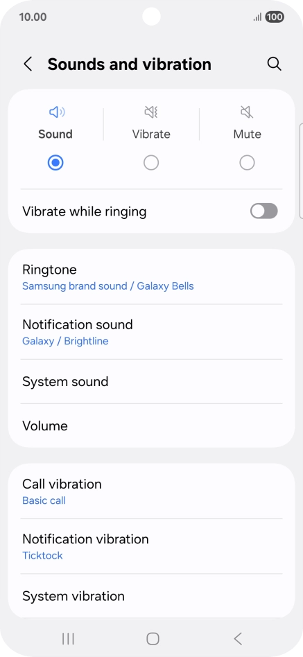 Press Ringtone.