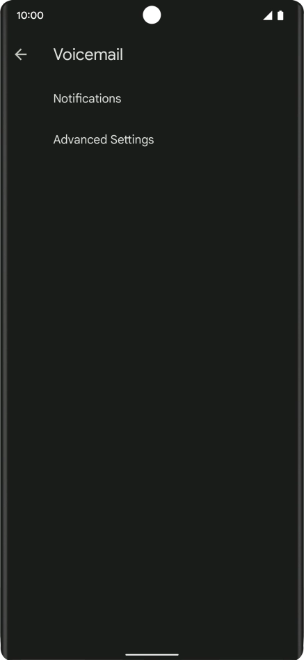 Press Advanced Settings.