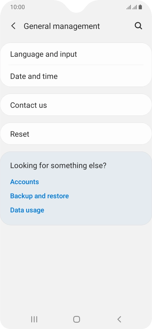Press Date and time.