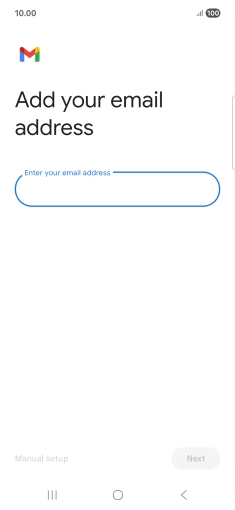 Press the field below 
