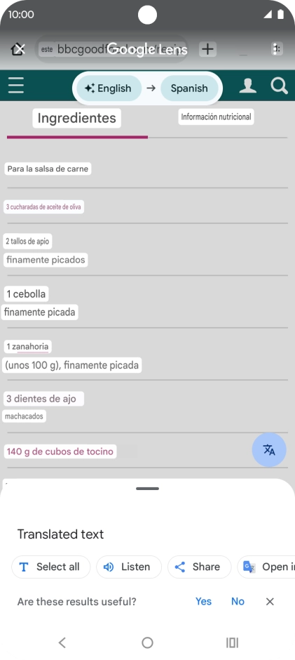 Follow the instructions on the screen to select the required language settings and use the function.