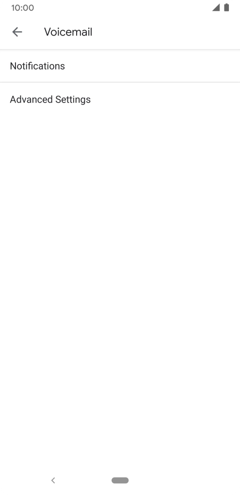 Press Advanced Settings.