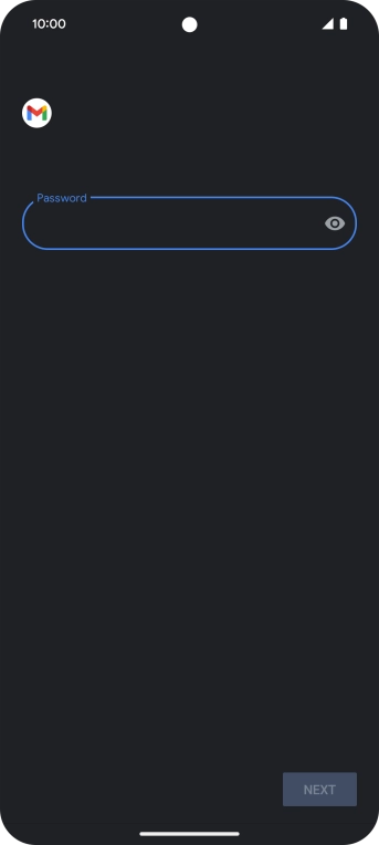 Press the field below 