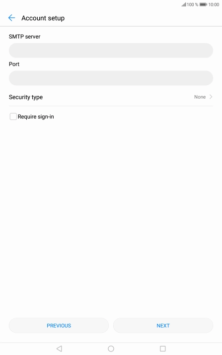 Press the field below 