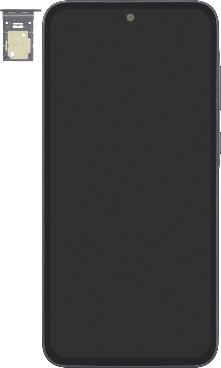 Turn your SIM as illustrated in the SIM holder and place it in the SIM holder.