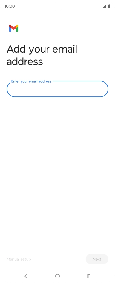 Press the field below 