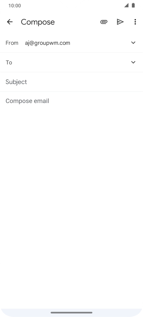 Press the field next to 