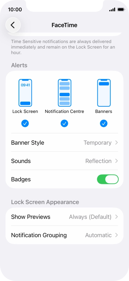 Press Notification Grouping.