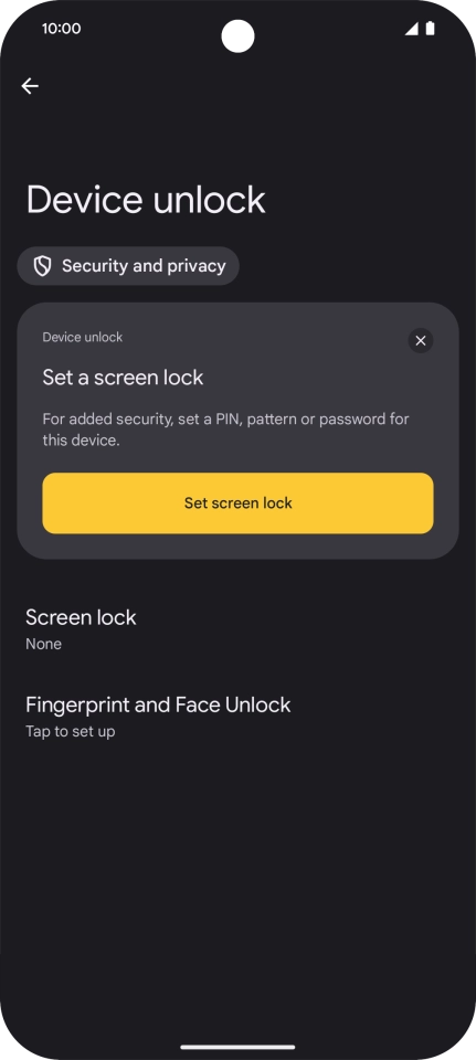 Slide your finger upwards starting from the bottom of the screen to return to the home screen.
