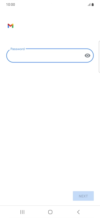 Press the field below 